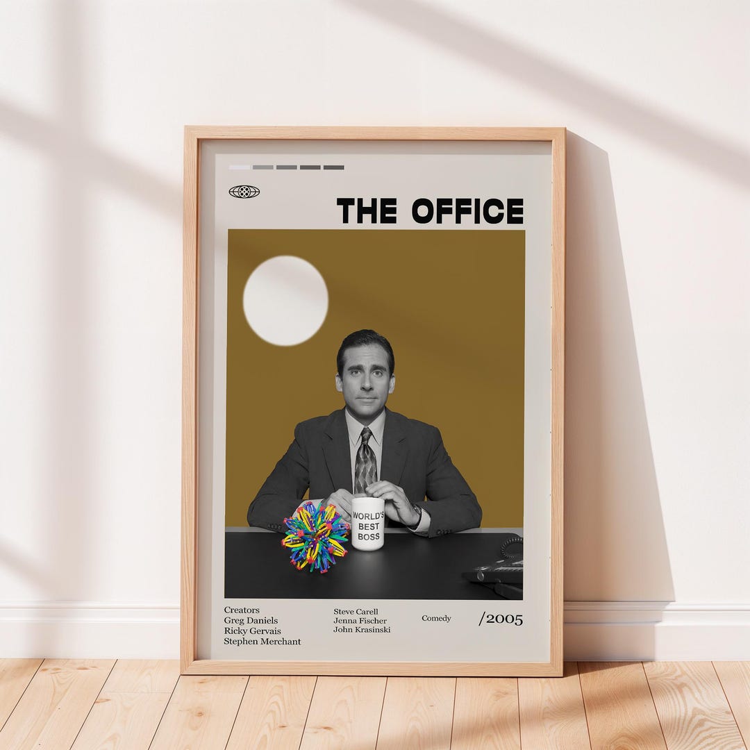 The Office Movie Poster, the Office Print, Steve Carell, Vintage Tv ...