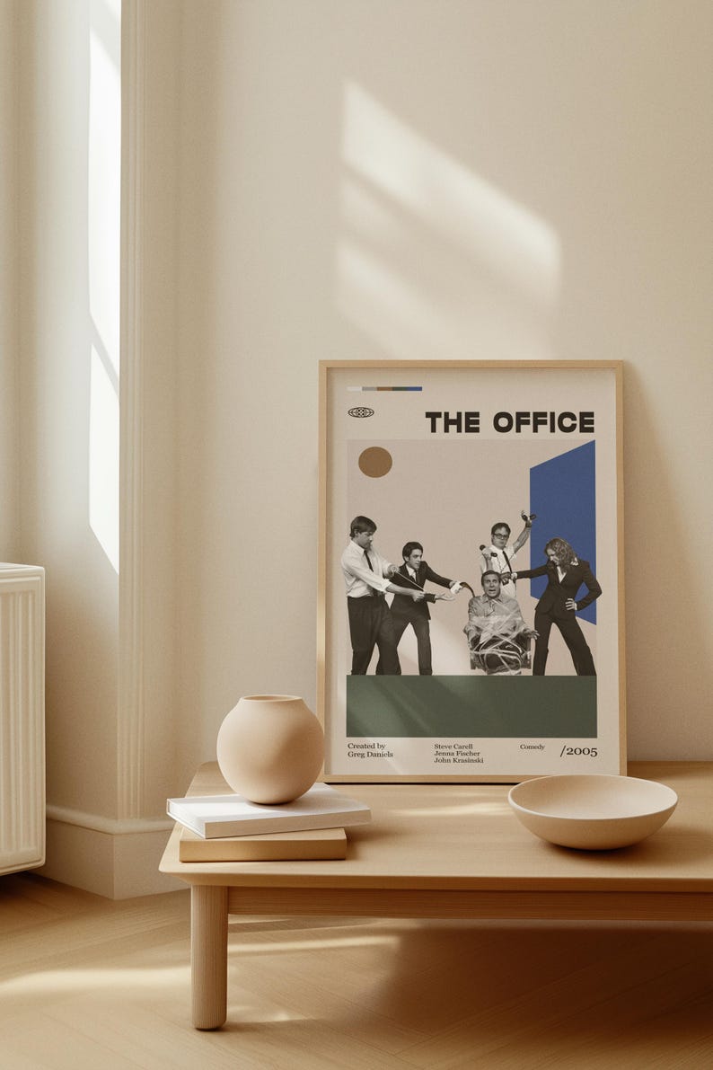 The Office Movie Poster, the Office Print, Steve Carell, Vintage Tv ...