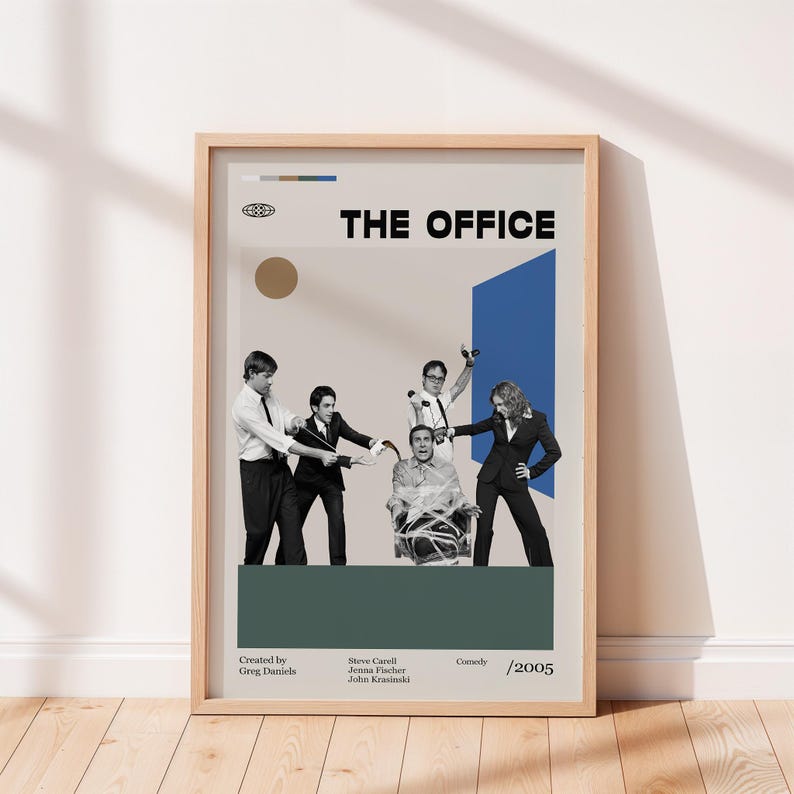The Office Movie Poster, the Office Print, Steve Carell, Vintage Tv ...