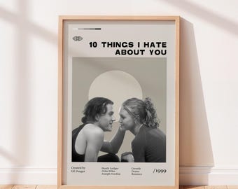 Produktbild von HWC Trading FR A4 Heath Ledger & Julia Stiles 10 Things Gifts