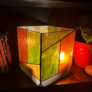 Stained Glass Lamp: Equinox Light