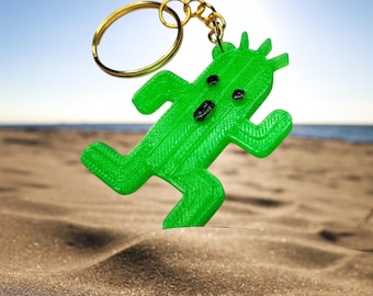 Final Fantasy Cactuar Keyring