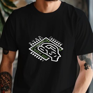 Tech-Driven Mental Processing Tee – Tactical Processor Design, Mindfulness Gift