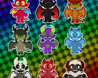 Lil' Demonic Character Adoptables - Batch 1