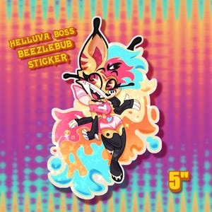 「Helluva Boss」へルヴァボス ベルゼブブ BEELZEBUBセット Figurine Helluva Boss Vinyl figure Beelzebub 12 cm