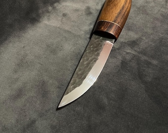 Forged Finnish Puukko Knife: Scandinavian Survival Knife