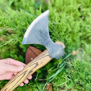 Large forged axe Handmade Brodex Individual axe | Durable axe | Hiking axe | Forester&#39;s axe | Premium axe | Gift for him | Forest axe