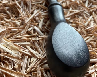 Handmade Forged Garden Knife: Ash Wood Handle, Mushroom Knife
