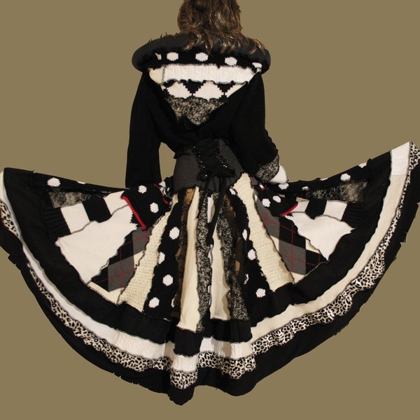 Reserved for Trish-  Princess Sweater Coat- Designed By Gina Louise