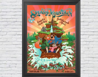 スプラッシュ マウンテン ポスター クリッター カントリー