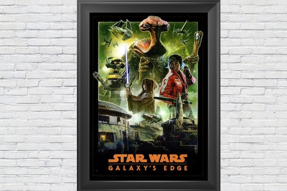Star Wars Galaxy's Edge Attraction Posters 12