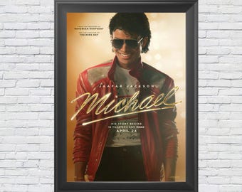 Locandina del film Michael 12"x18" HD ~ Michael Jackson ~ Antoine Fuqua ~ Lionsgate Films ~ Universal Pictures