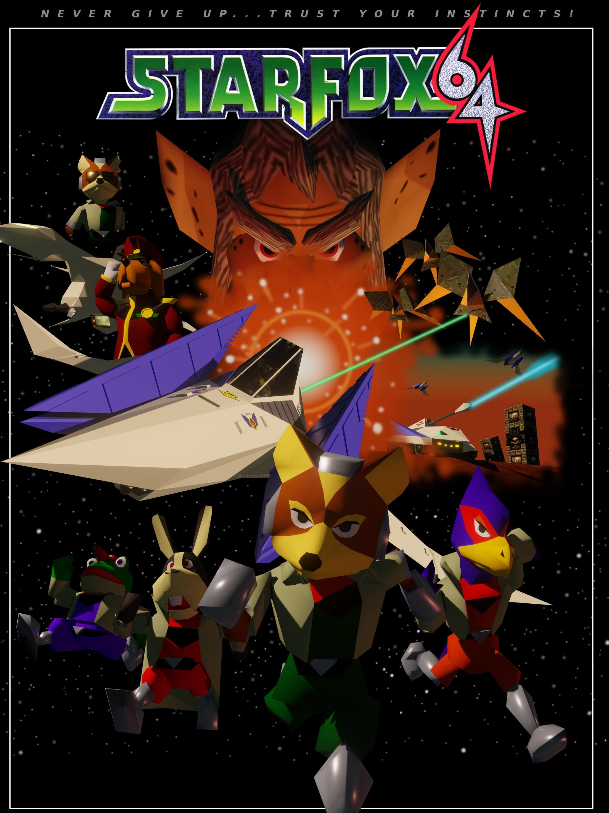 Star Fox Complete Poster Set ~ 12