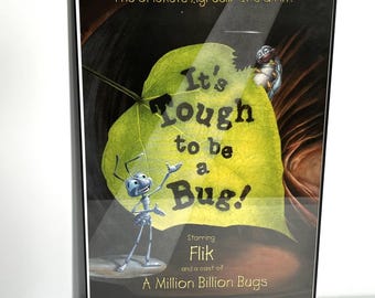 It's Tough to Be a Bug Attraction Poster 12"x18" ~ Disney's Animal Kingdom ~ PIXAR A Bug's Life