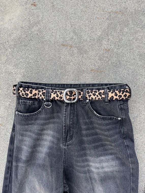 Ch Style Belt Y2k Leopard Cheetah Print Trendy E4 - Etsy
