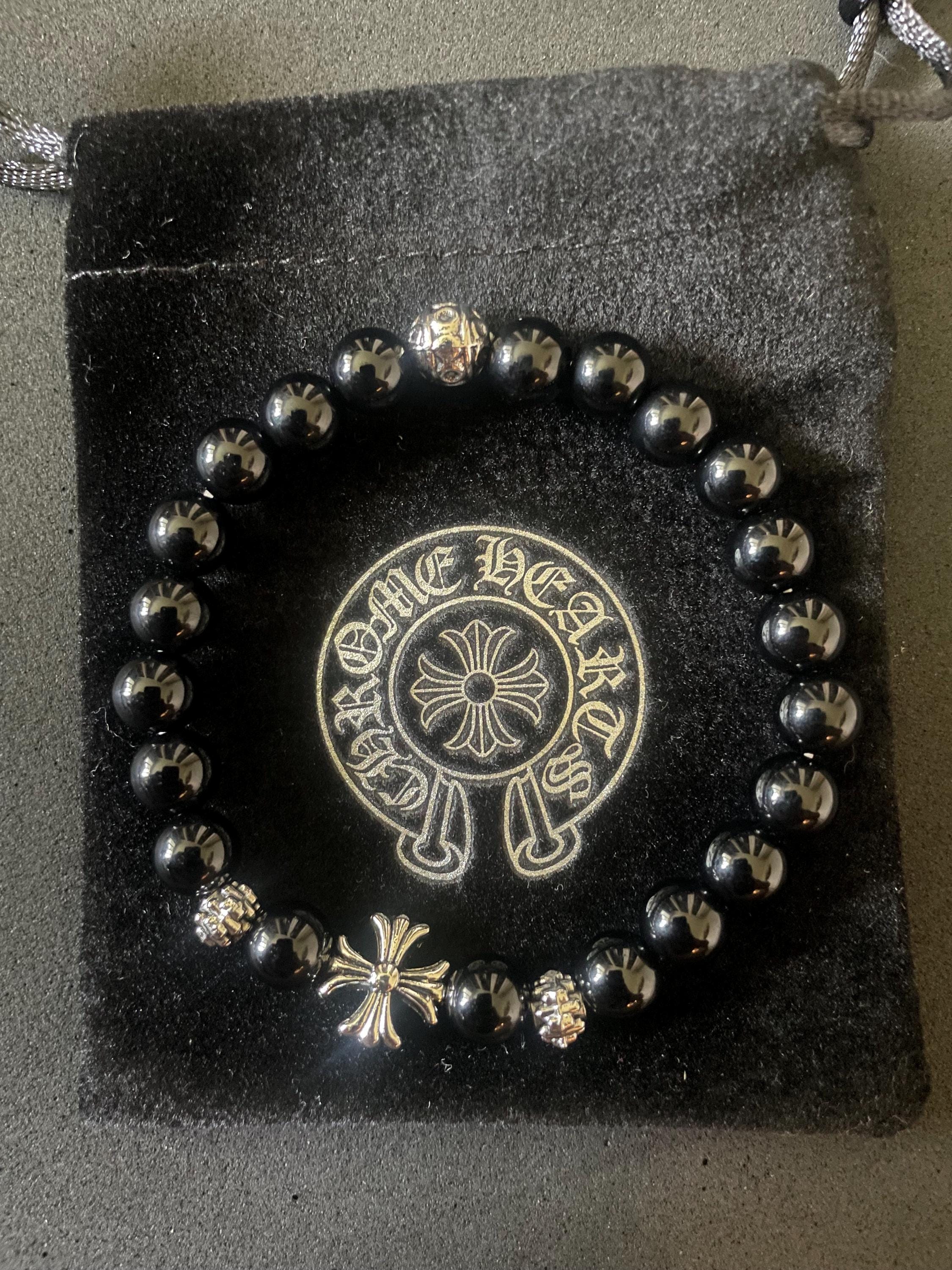 Chrome Hearts Bracelet Bead - Etsy Chrome Hearts Bracelet Bead - Etsy