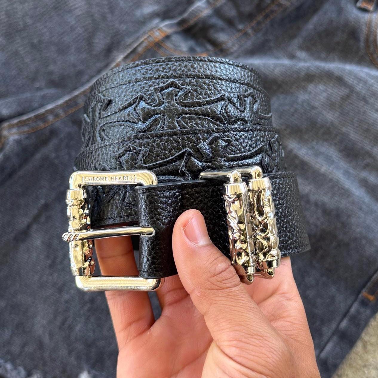 666 leather 3連 studs belt y2k gal opium 666 leather 3連 studs belt y2k gal opium