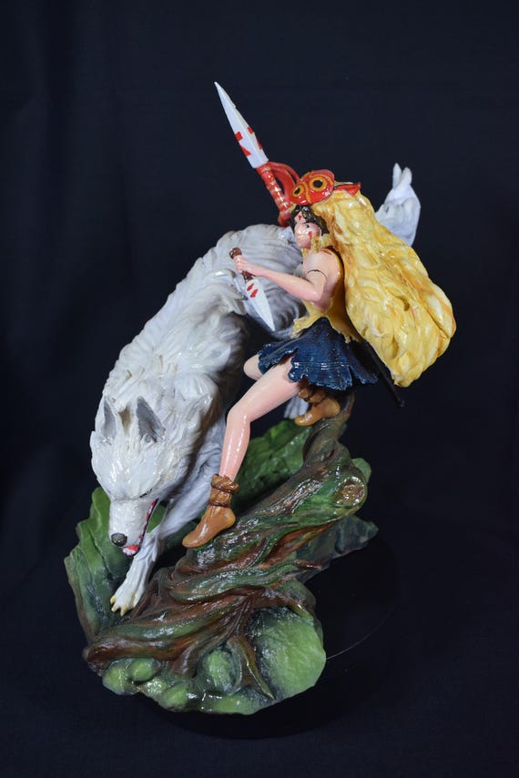 Princess Mononoke - 3D Print Figure - Etsy