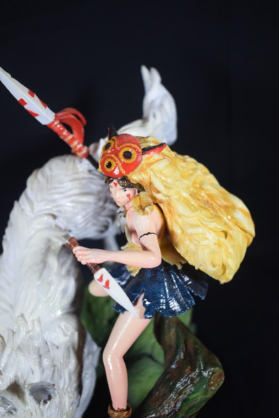 Princess Mononoke - 3D Print Figure - Etsy