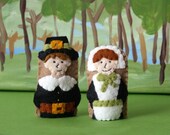 Pilgrim Finger Puppet Set