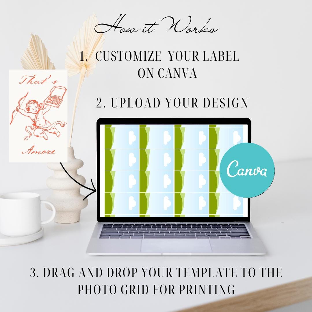 Editable That's Amore Matchbook Favor Sticker (digital Download) - Etsy