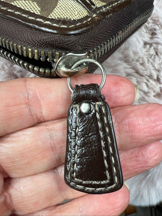 Coach Vintage Soho Signature Jacquard Buckle Zip Around Wallet