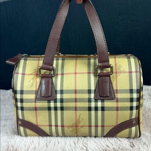 Burberry Boston Bag - Etsy