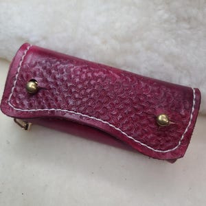 Custodia per mosche in pelle