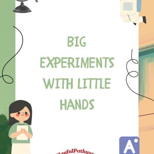 Printable Preschool Science Kit | Fun Experiment Worksheets for Kids | Hands-On STEM Activities | Early Childhood Learning Resources