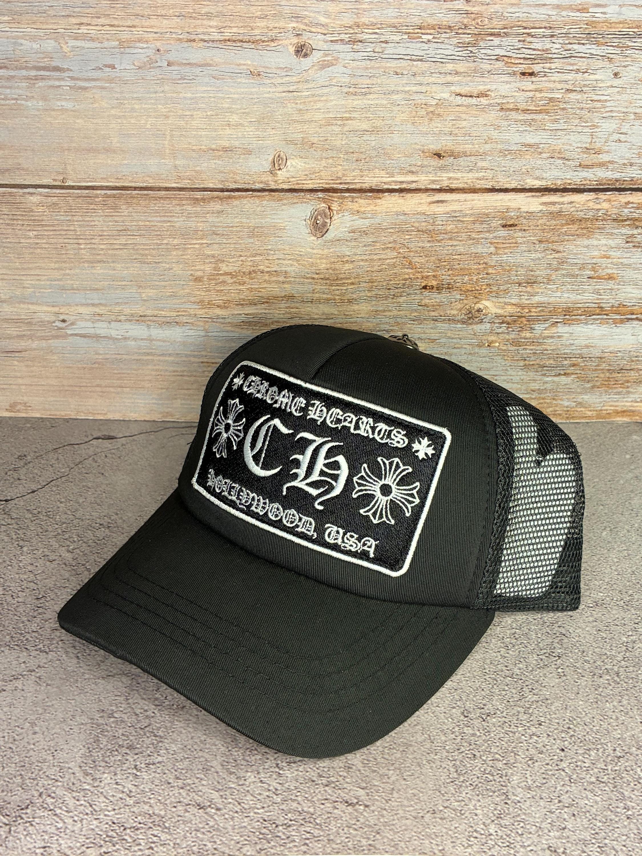 Chrome Hearts Ch Trucker Hat - Etsy