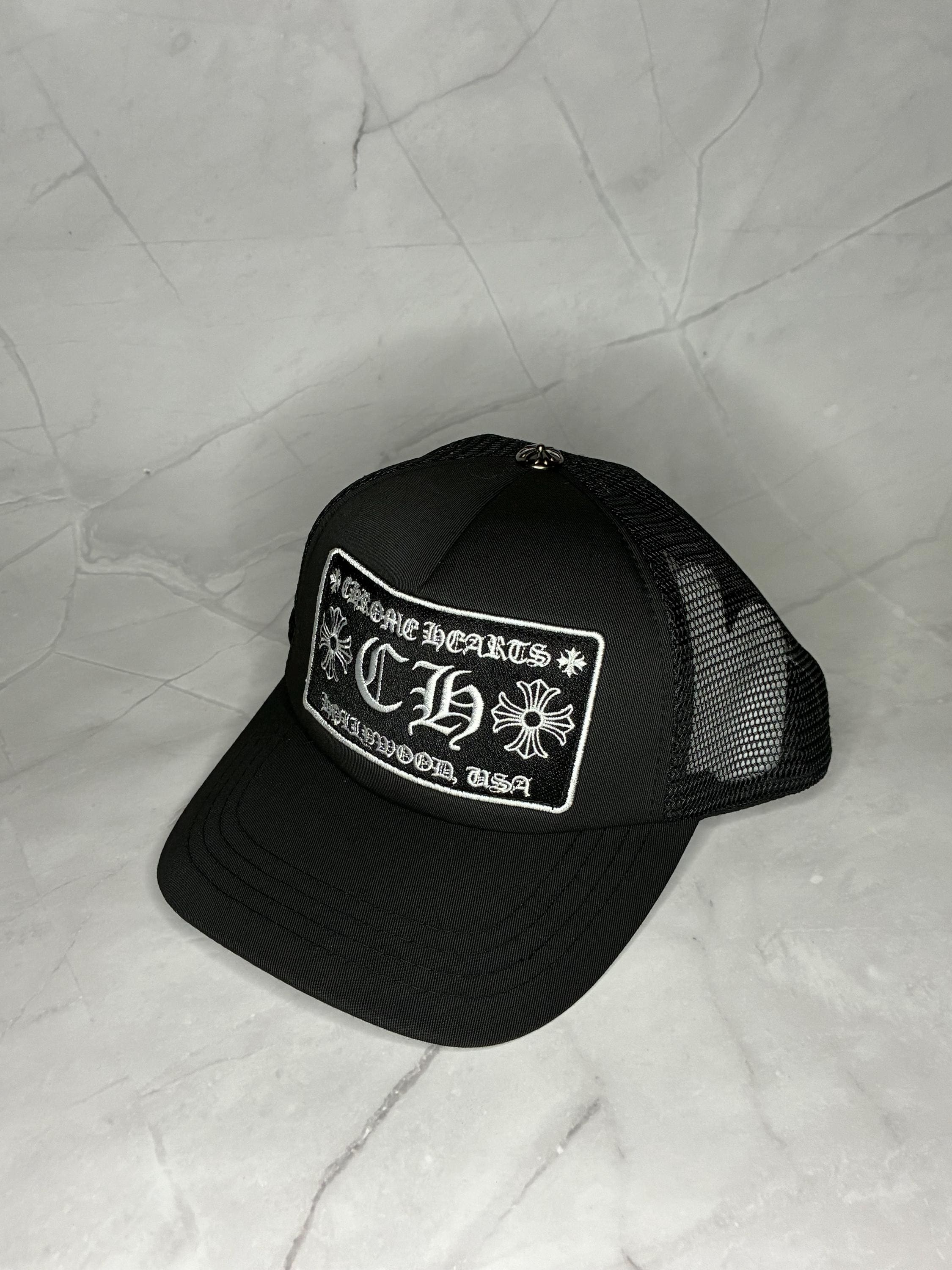 Chrome Hearts Ch Trucker Hat - Etsy