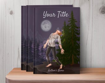 Premade Dark Fantasy Romance Book Cover Design, Ebook & Print