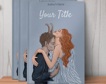Premade Dark Fantasy Romance Book Cover Design