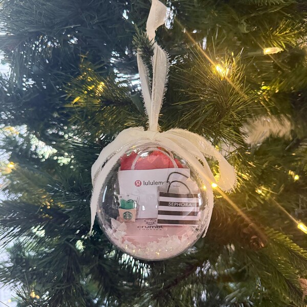 Shopping ornament!!