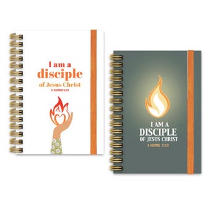 I am a disciple of Jesus Christ New 2024 Youth Theme Journal Notebook Gift, FSA, Pioneer Trek, Youth Conference Journals Gifts  for YW & YM