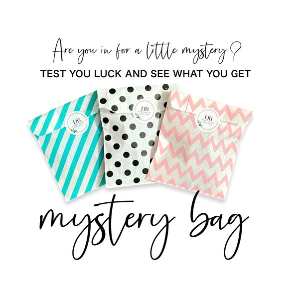 Mystery Box for Women, Surprise Jewelry Grab Bag, Jewelry Party Favor Gift Bags, Teen Girl Gifts, Rings, Earrings, Necklaces, Bracelet
