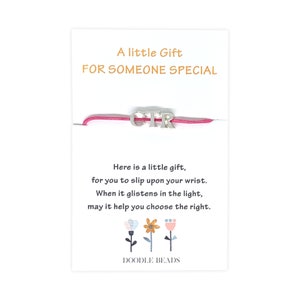 Baptism Gift for Girls, CTR Jewelry Gifts, Choose the Right, CTR Bracelet, Primary Birthday gifts, Christian Jewelry Gift for little girls