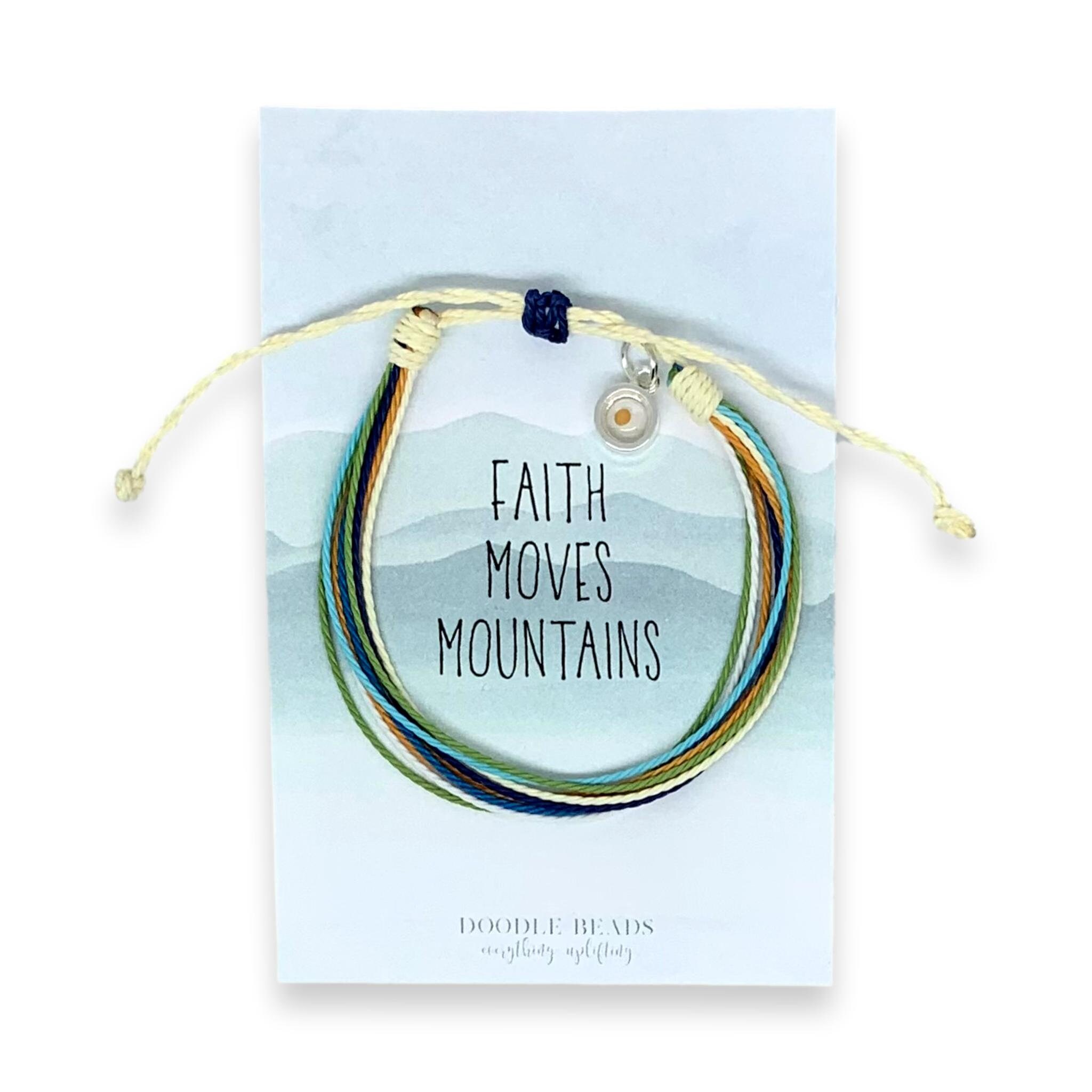 Bracciale Regolabile Yongxu Faith Mountain | Gioiello Religioso Con Seme Di Senape In Acciaio Inossidabile