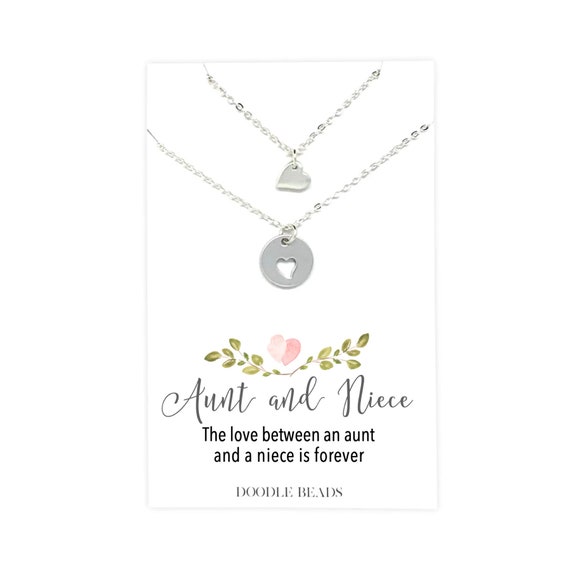 Aunt and niece necklace deals