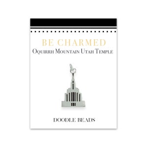 Oquirrh Mountain Temple, LDS Temples, Oquirrh Mountain Utah Temple charms, LDS Wedding, temple charm bracelet temple Necklace temple keyring