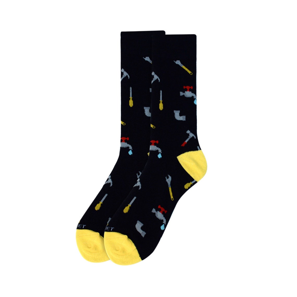 Funny Plumber gifts Novelty Crew Plumber Socks for Men Sock | Etsy