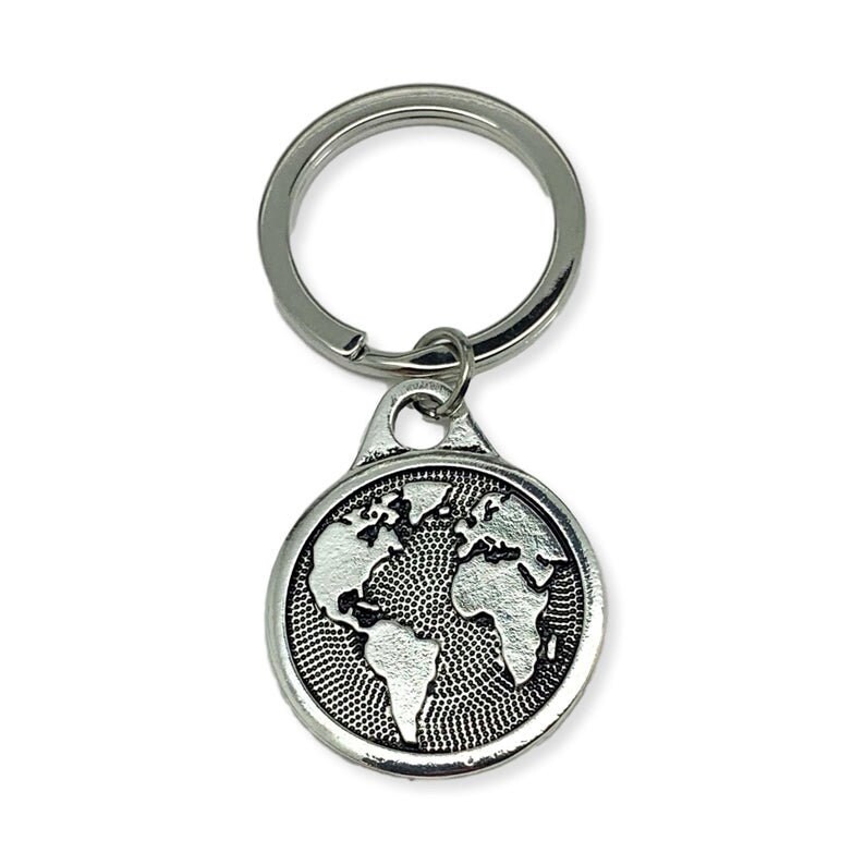 Graduation Gift, Going away to college, Compass key ring with card Be Confident in whatever direction you choose... Journey Travelers charm image 4