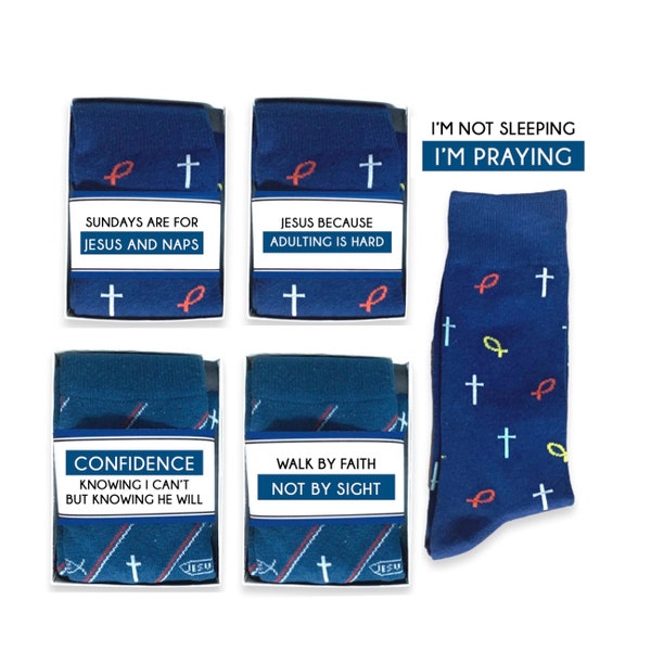 Christian Socks Etsy