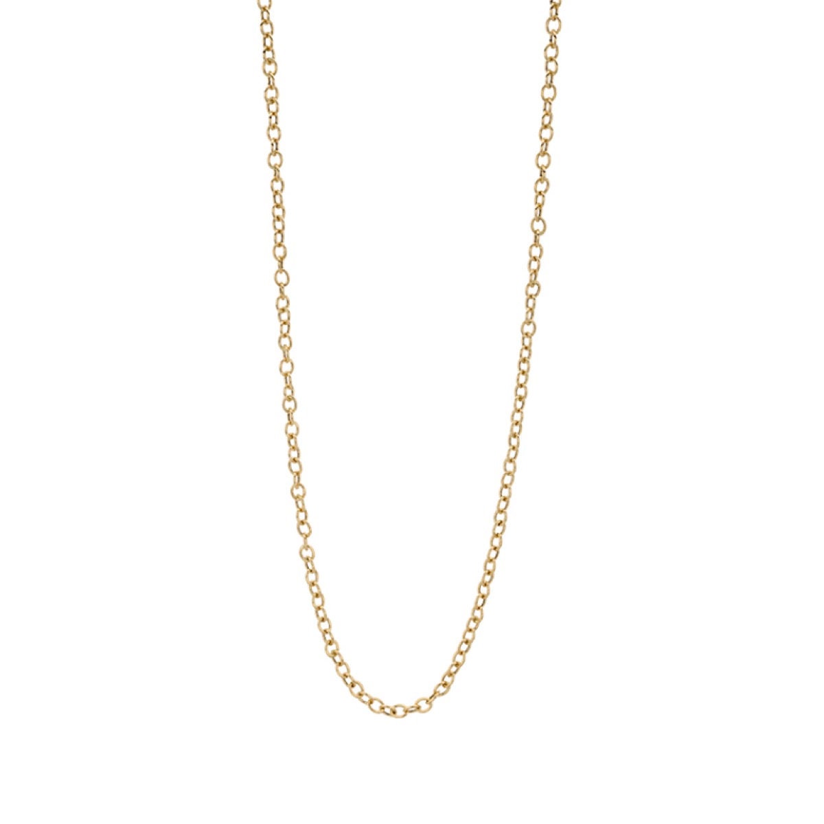 ブレスレット LESS IS MORE oval string necklace Dainty Oval Link Chain Necklace for Charms & Pendants