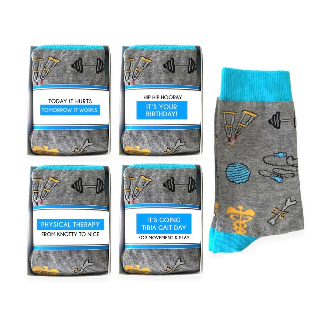 Exercise Physiologist Gifts, Rehab Nurse, Socks for Physical Therapist