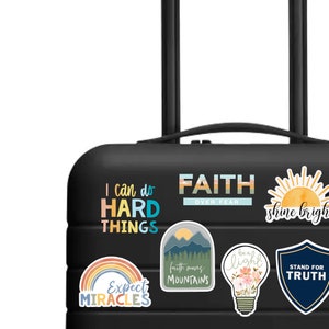 Spaß inspirierende Aufkleber für Schwester Missionare, Aufkleber Sprüche, niedliche Motivationszitate für Wasserflaschen, Gepäck oder Laptops