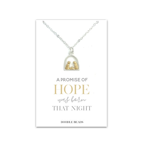 Nativity necklace hotsell