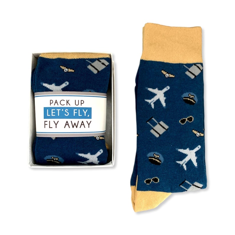 Airplane Gifts Airplane socks Wanderlust Gift for him Tourist Gift Airplane lover Travel Lover Gift for her Adventure tourism gift