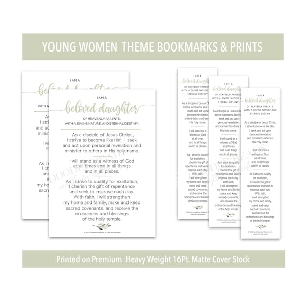 Lds Yw Theme - Etsy