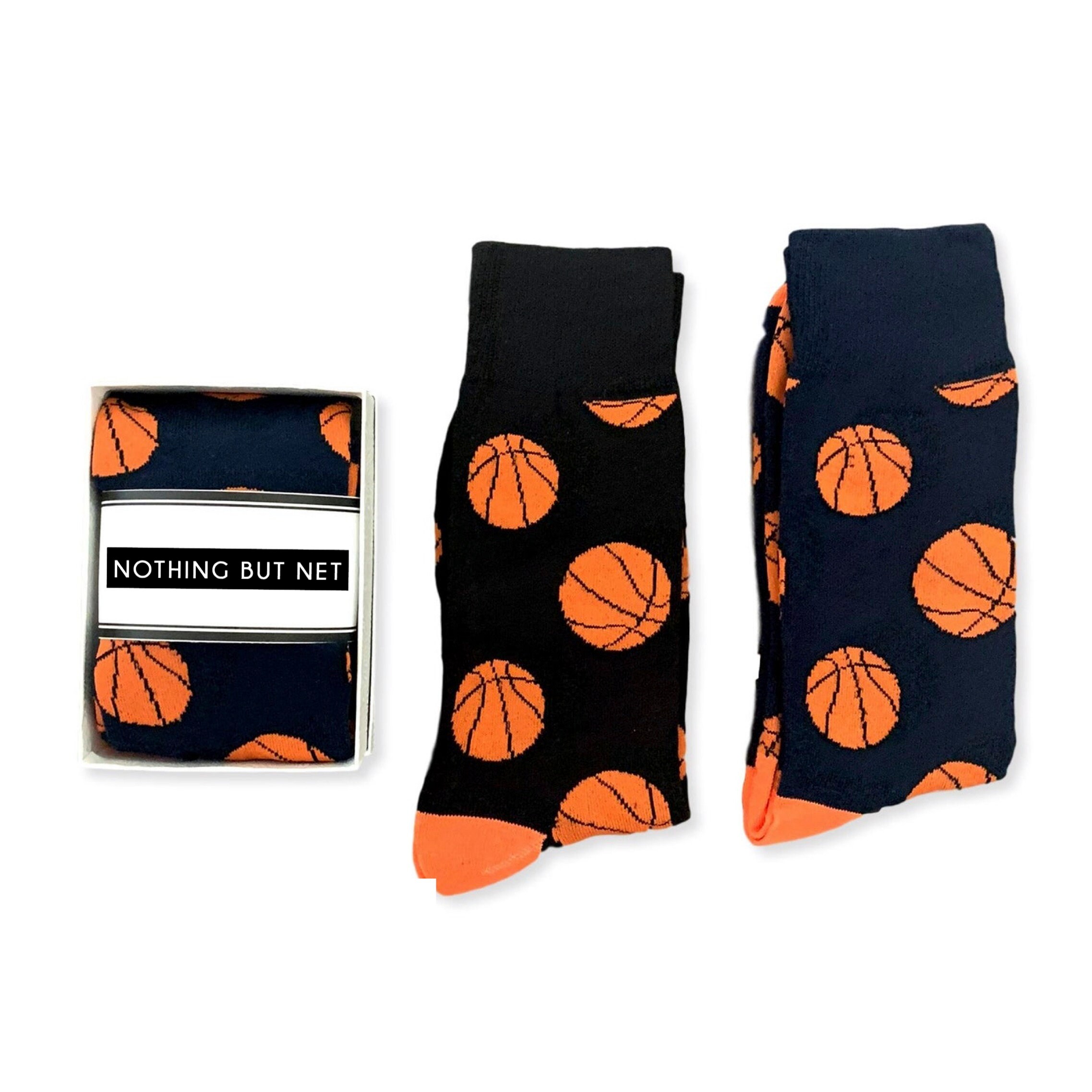 Chaussettes de sport rigolotes Basketball